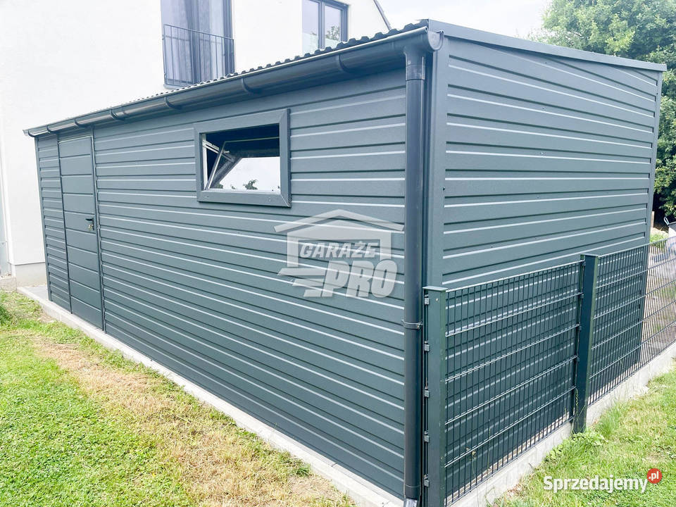 Domek ogrodowy 5x3 2x drzwi 2x okna antracyt kujawsko-pomorskie Bydgoszcz