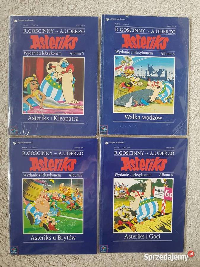 Asterix zestaw 32 albumów wydanie 2 z leksykonem Polskie Gdynia