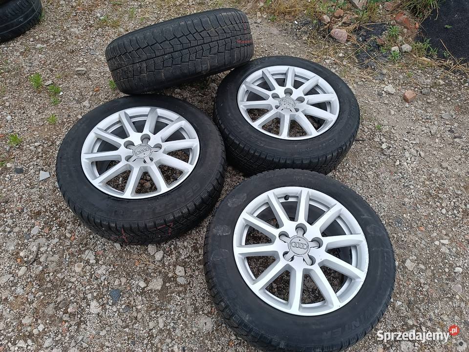 Sprzedam komplet kół aluminiowych Audi A4 B8 16 Posada