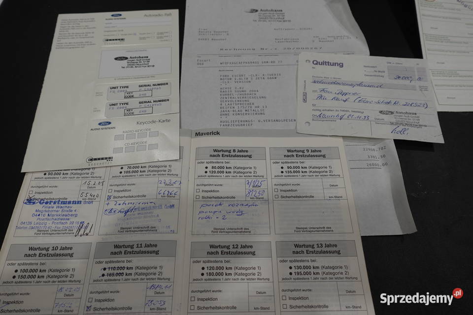 Ford Escort 16 16V CLX sedan 1 właściciel Zgierz