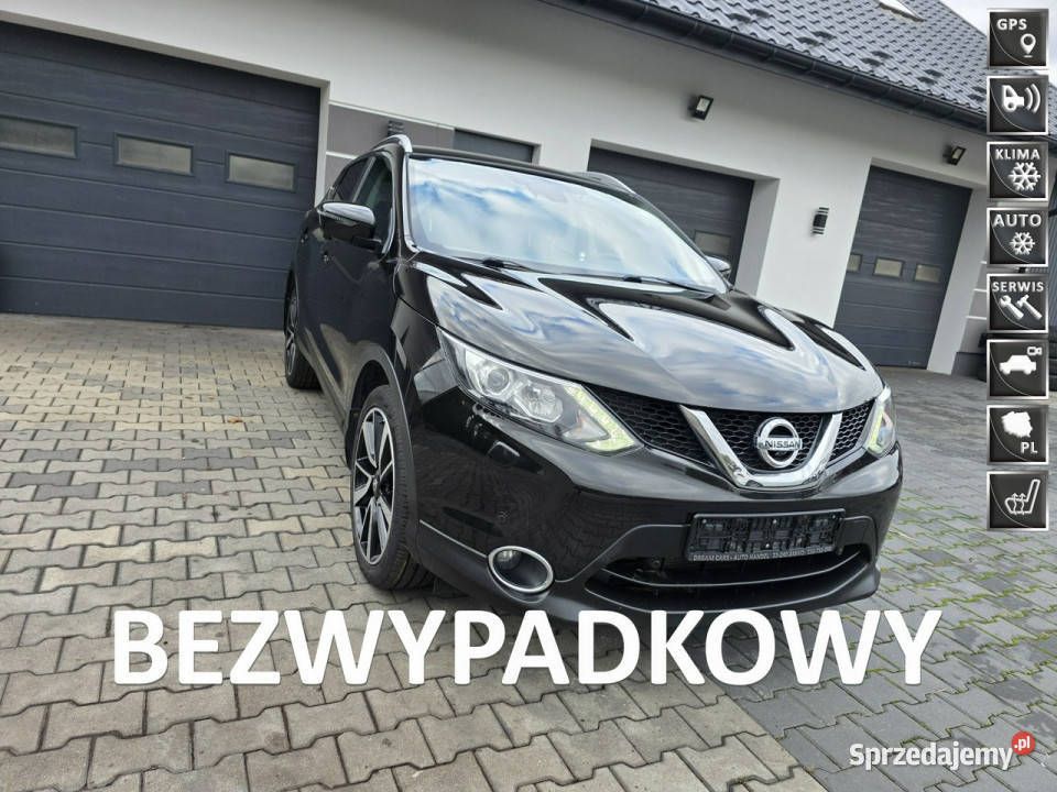 Nissan Qashqai kamera cofaniakamery podgrzewane fotele Żabno