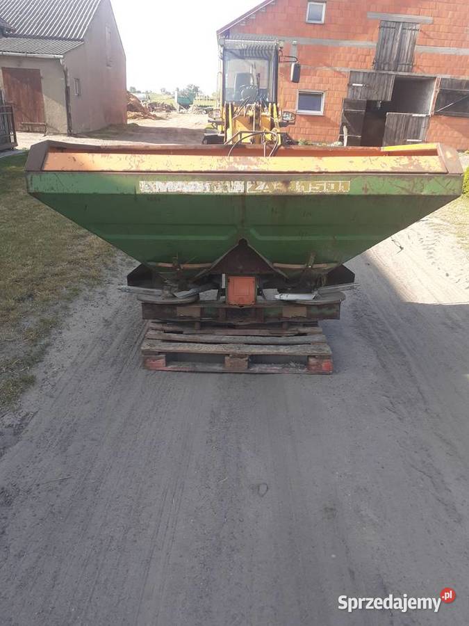 Rozsiewacz nawozu amazone ZAM 600 zam1501 1500 nieuszkodzony Konin