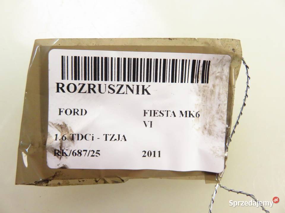 ROZRUSZNIK FORD FIESTA MK6 VI 16 TDCi TS14E11