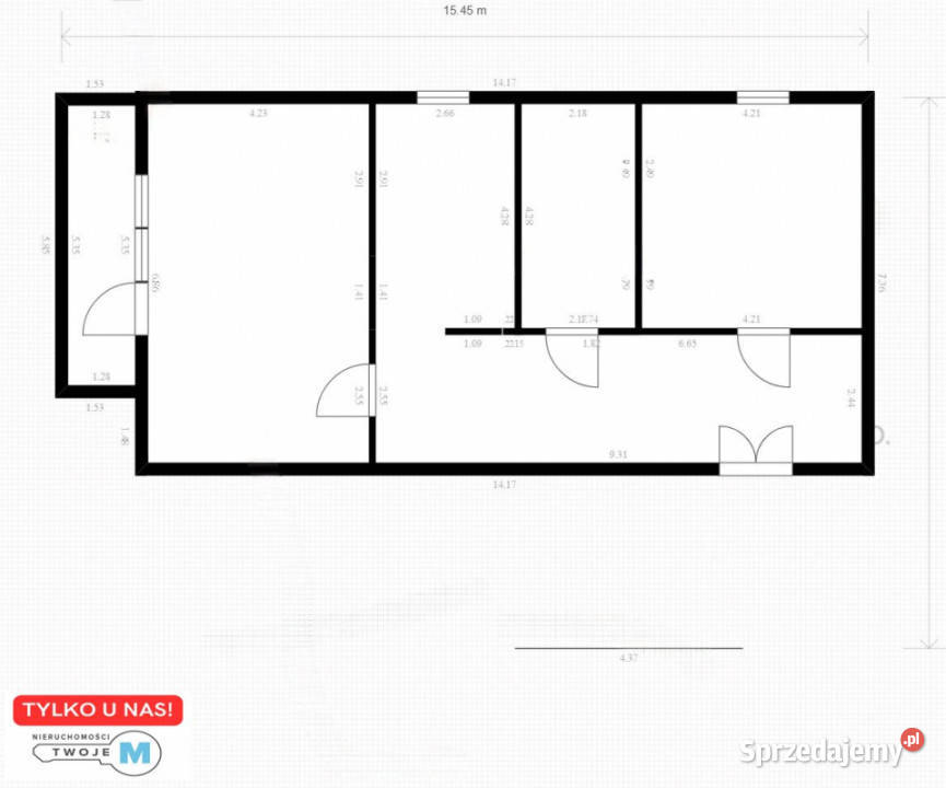 Mieszkanie Kielce 4862m2 2pok