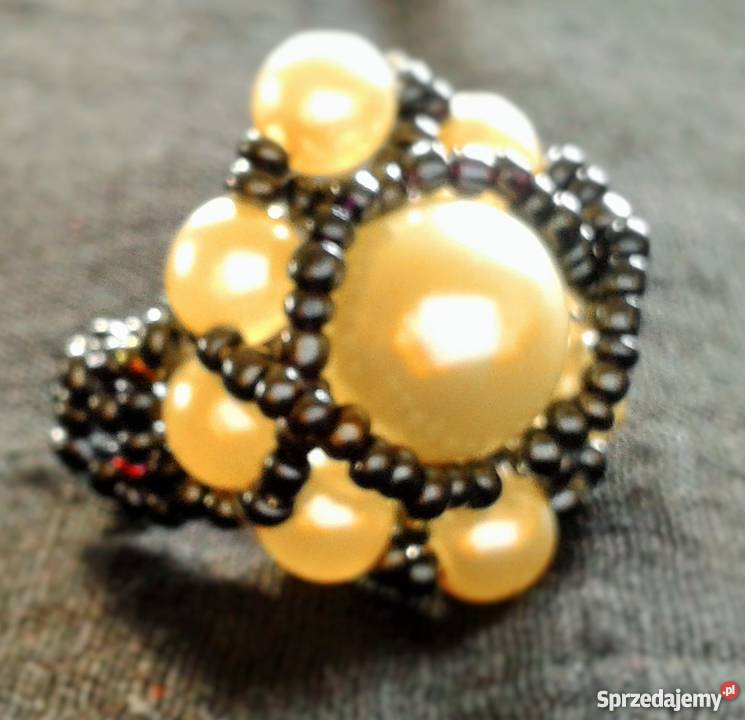 pierścionki plecione z koralików Katowice