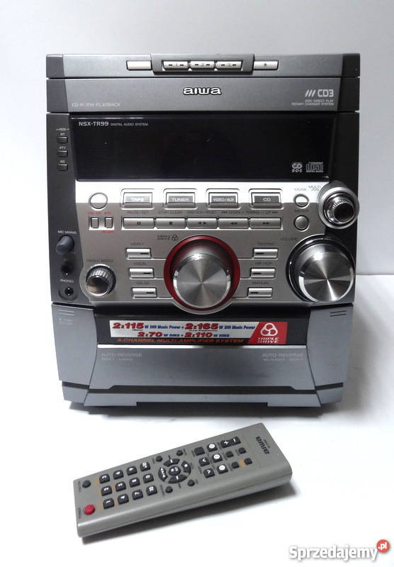 WIEŻA AIWA NSXTR99 2 GŁOŚNIKI PILOT Dęblin