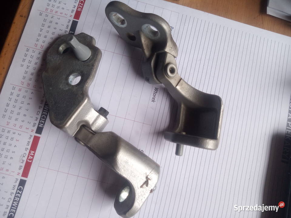 Zawiasy drzwi lewych kierowcy Ford Transit MK8 śląskie Lubliniec sprzedam