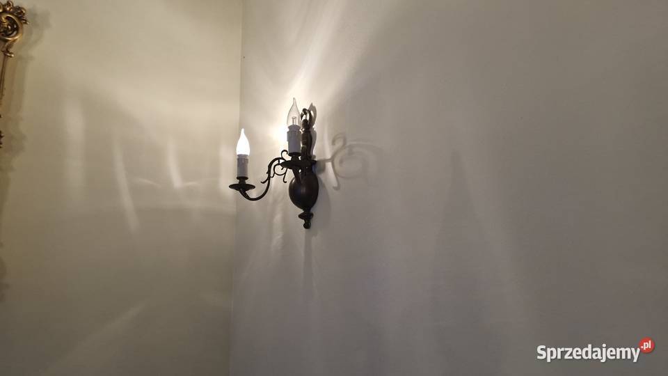 Wisząca lampa metalowa stan gwint e14 kinkiet Warszawa