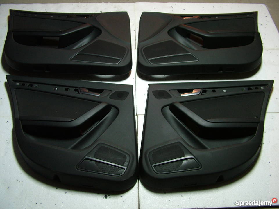 AUDI A4 B8 Tapicerka drzwi tył lewa prawa Wyposażenie wnętrza Turek