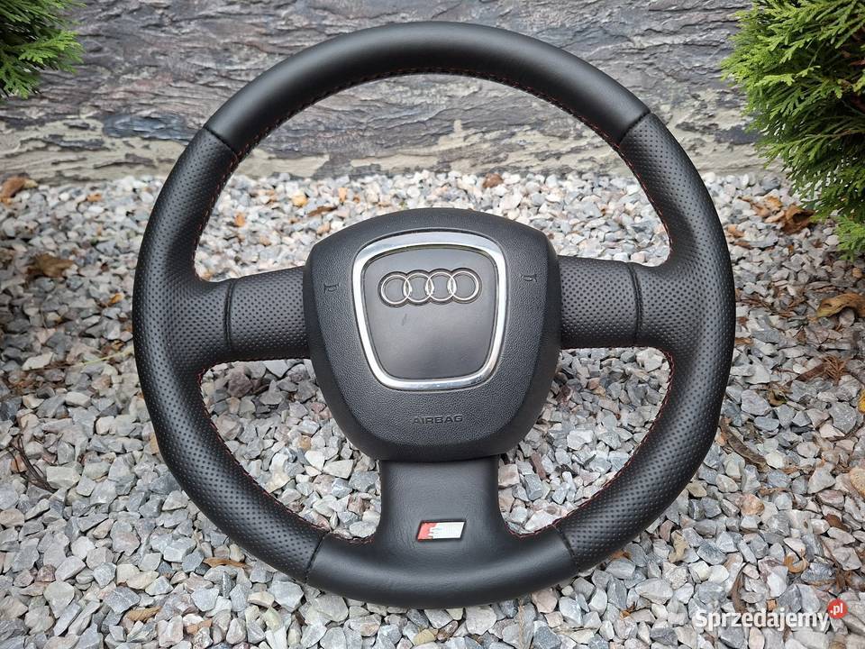 Kierownica Audi S line a4 a3 a6 skora airbag Odwiśle sprzedam