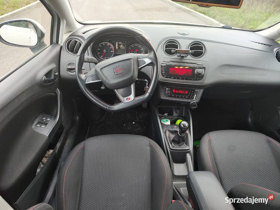 Seat Ibiza FR 12 TSI Rok produkcji 2012 Białystok