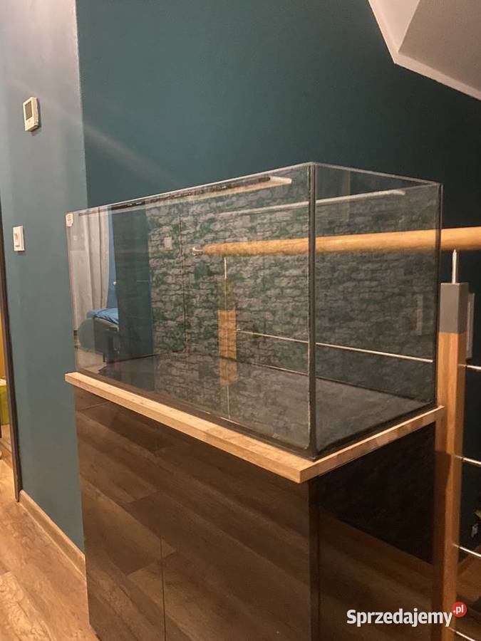 Sprzedam akwarium 112 l z pokrywą Skawina sprzedam
