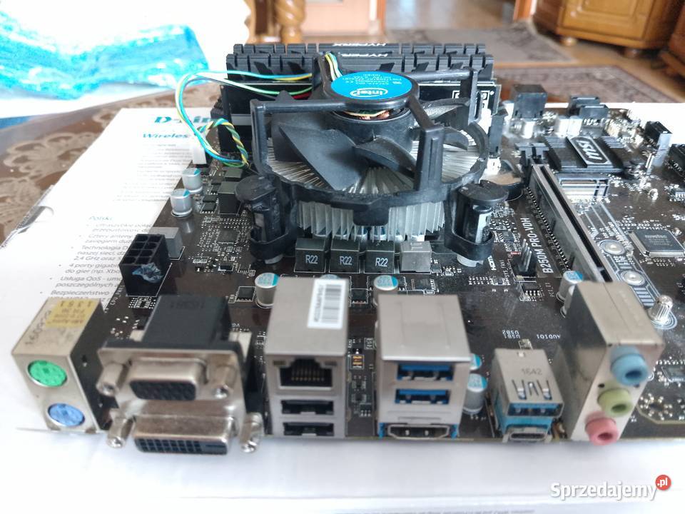 Płyta B250M Prohdv procesor Intel 4560 16gb ddr4 Toruń