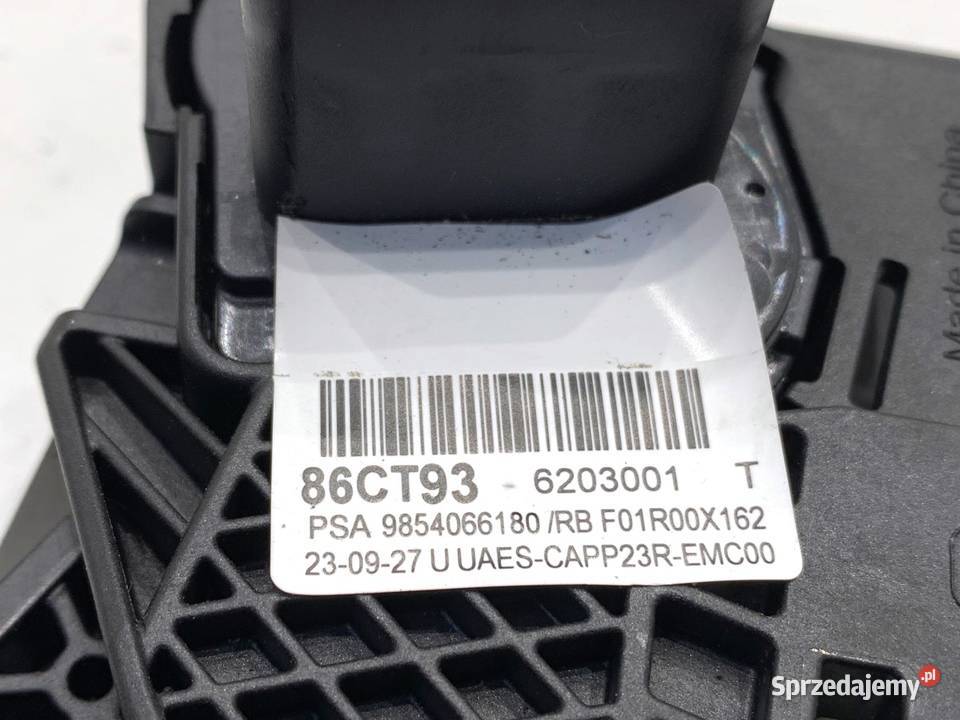 POTENCJOMETR GAZU OPEL COMBO D 9854066180 12 110 Potencjometry