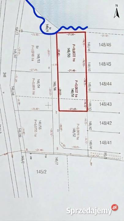 Działka PIERWSZA LINIA BRZEGOWA Karnin lubuskie sprzedam