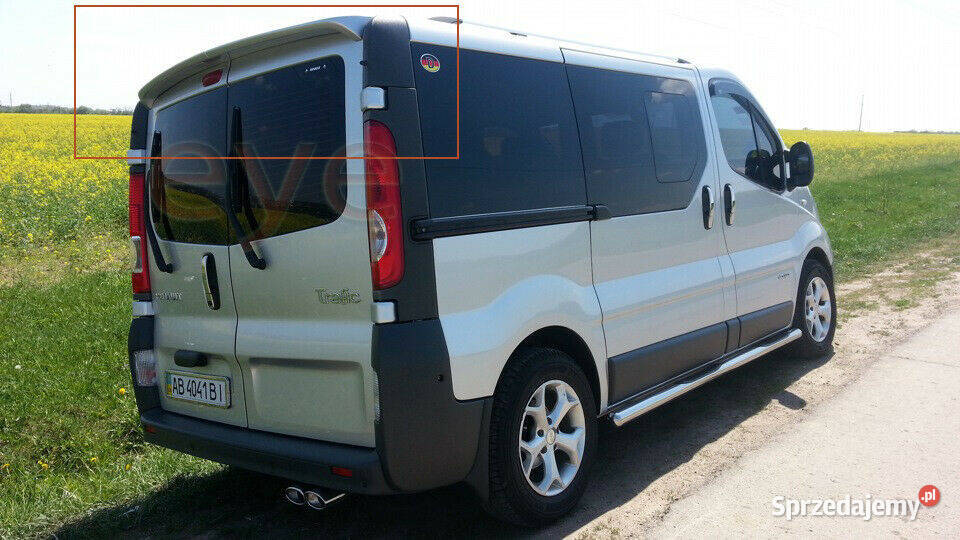 RENAULT TRAFIC SPOILER DRZWI LOTKA DRZWI Części samochodowe Otwock sprzedam