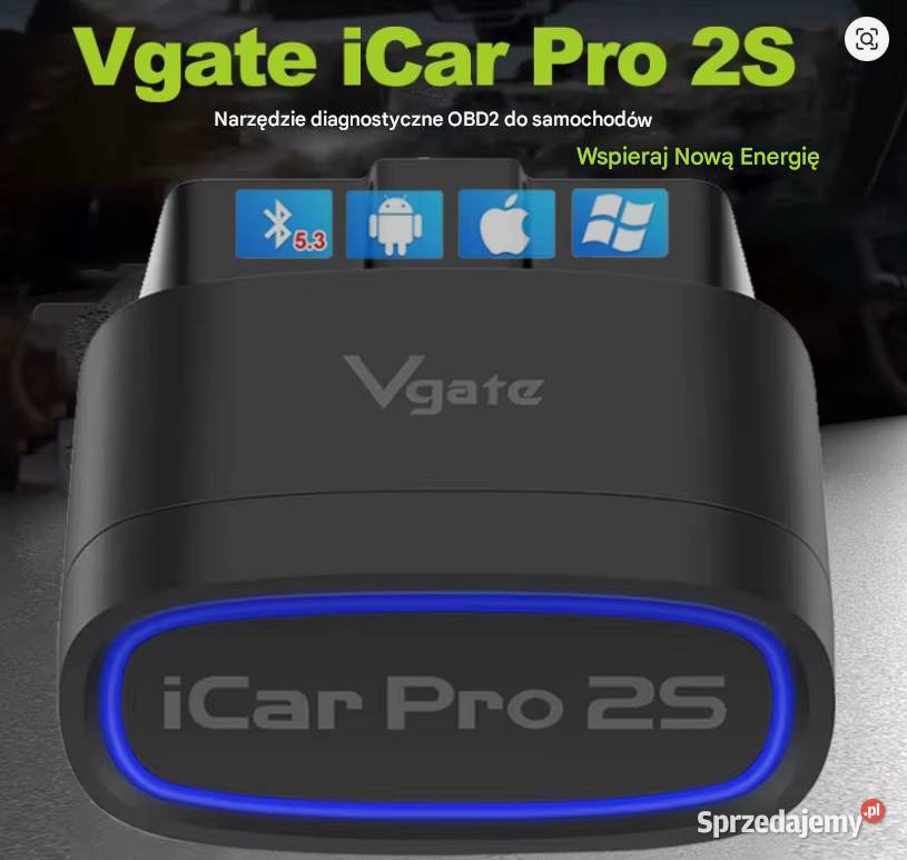 Vgate iCar Pro 2S ELM327 interfejs diagnostyczny