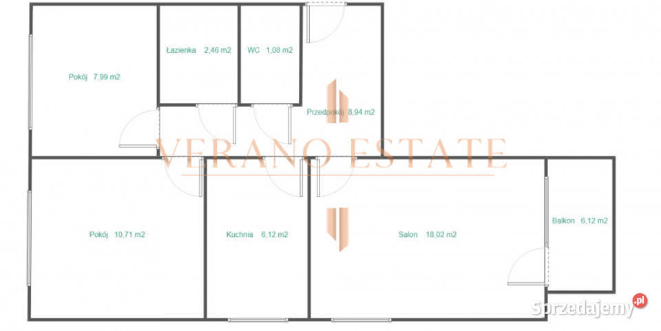 60m 3 pokoje balkon Bemowo metra mazowieckie Warszawa sprzedam