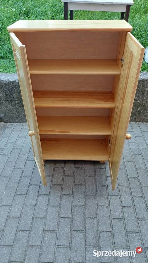 Komoda dwudrzwiowa z półkami Poznań