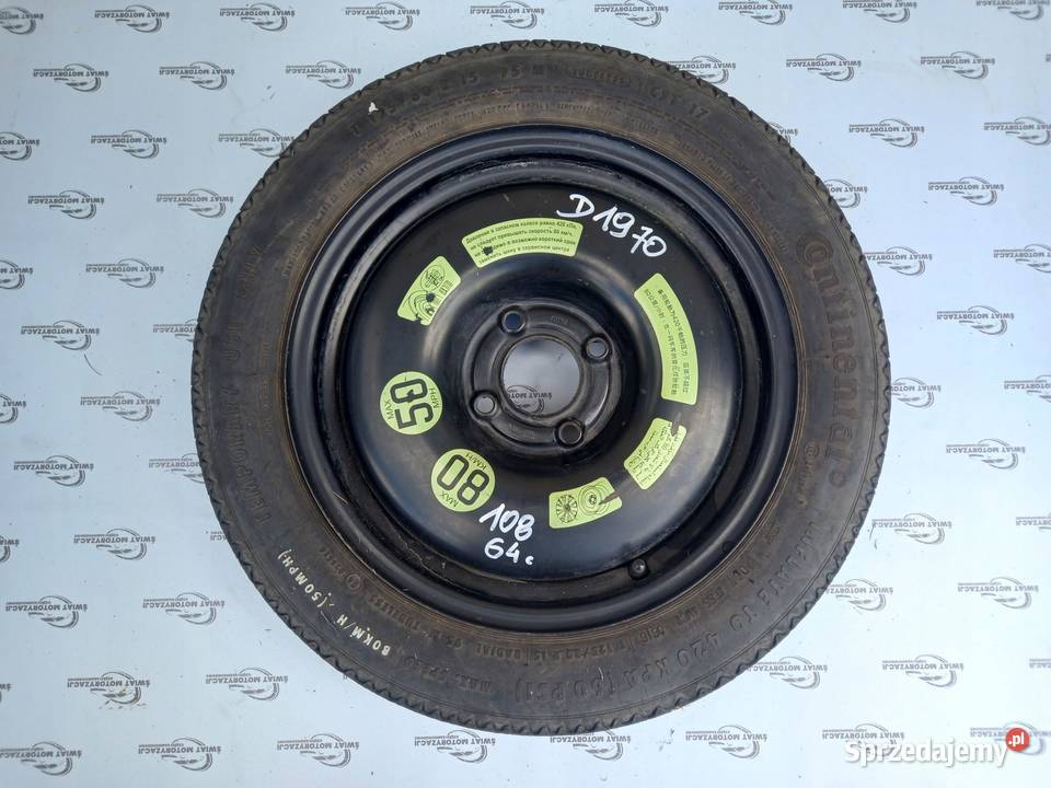 FORD FOCUS MK1 I koło dojazdowe 1258015 95M