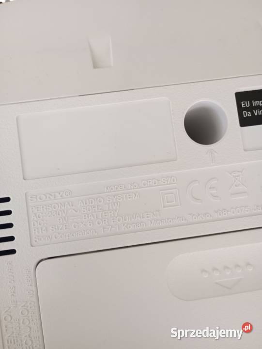 Radio Sony CFDS70 LOMBARDi Rzeszów
