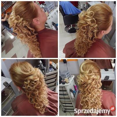 Fryzury okolicznościowe 60 Pielęgnacja, uroda, zdrowie mazowieckie Warszawa uroda