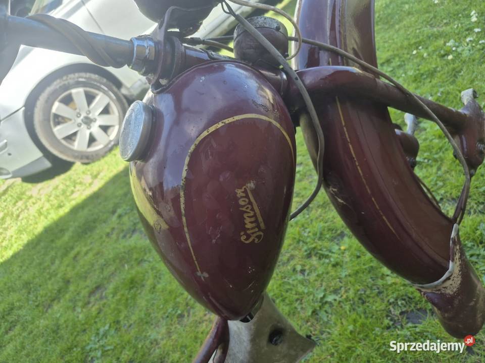 Sprzedam simson sr z roku 1958 orginalny lakier Pilzno