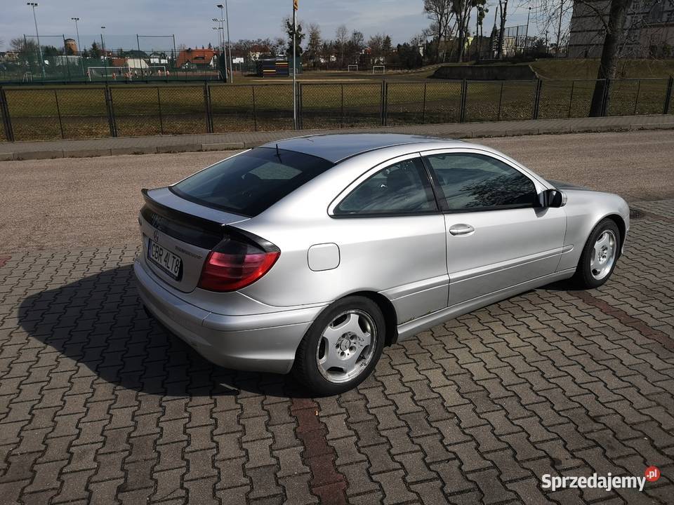 Mercedes C230 kompresor Coupe Brodnica sprzedam