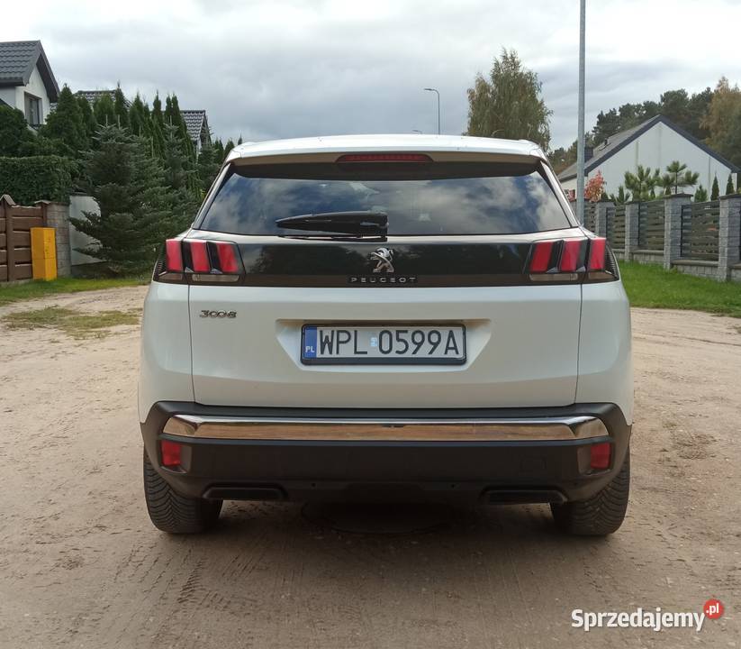 Peugeot 3008 16HDI Automat Bezwypadkowy 167500km mazowieckie Płock
