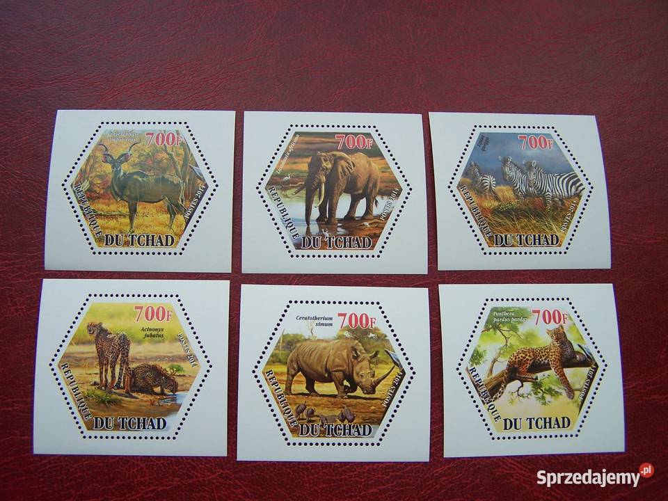 Czad 2014 MNH Fauna Zwierzęta Dzikie Zwierzęta Tychy sprzedam