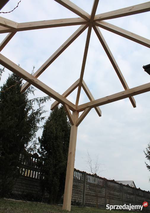 Altana KONSTRUKCJA ALTANY 32x32m Altanka Pergola Łuków