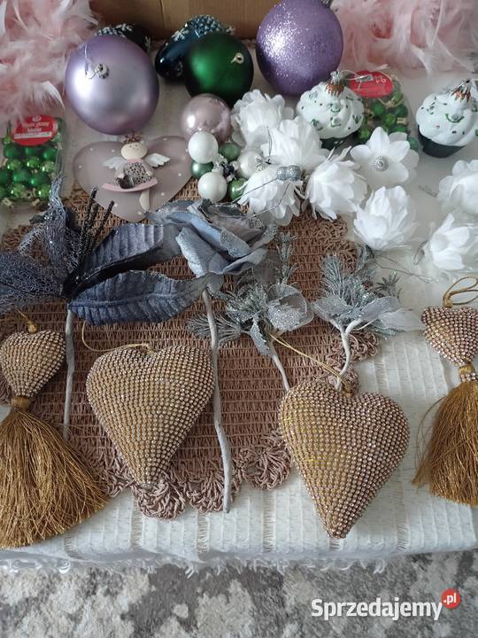 Zestaw bombek i ozdób świątecznych sprzedam