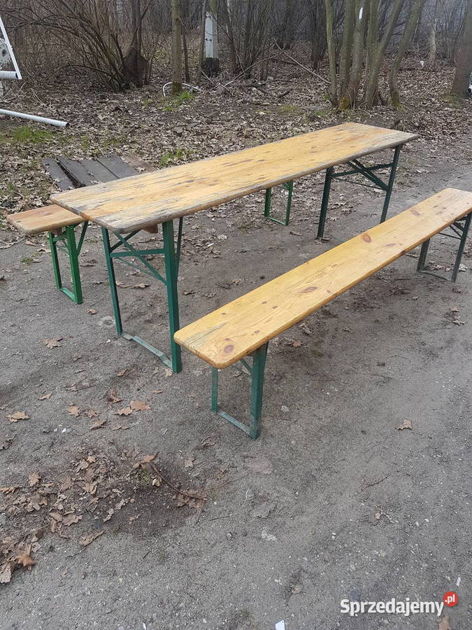 Stół i ławki biesiadne Toruń sprzedam