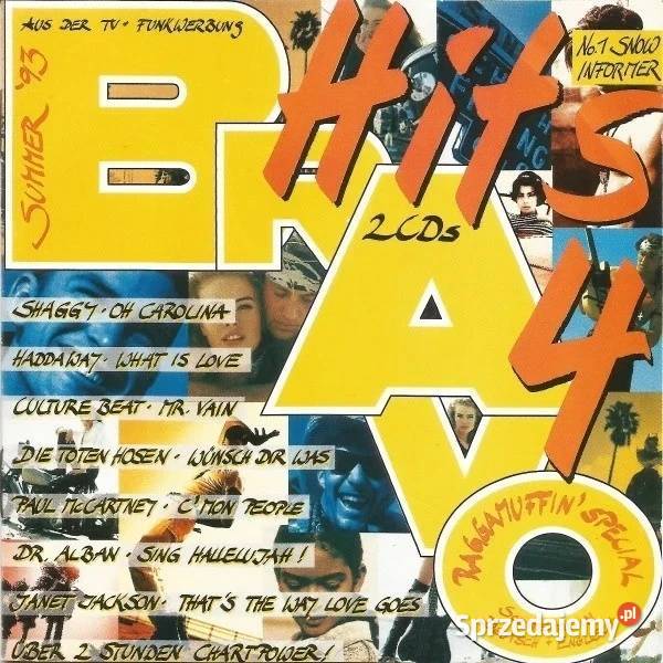 Various Bravo Hits 4 2 X CD EastWest 1993 CD Krynica-Zdrój