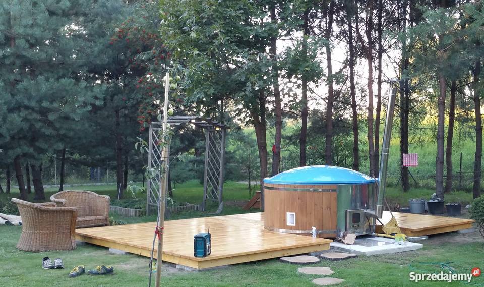 Beczka Exclusive Basen Bania kąpielowa Hot Tub Baseny i oczka wodne