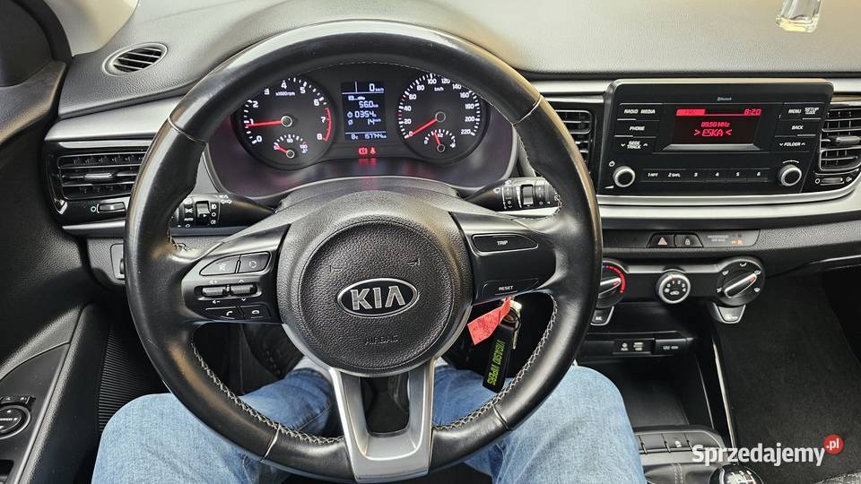 Kia Rio 12 84 2017r z gazem LPG z Włoch Opłacony Zarszyn