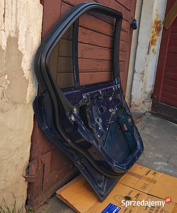 BMW E38 drzwi lewy tył tylne Biarritz Blau Blue Elbląg