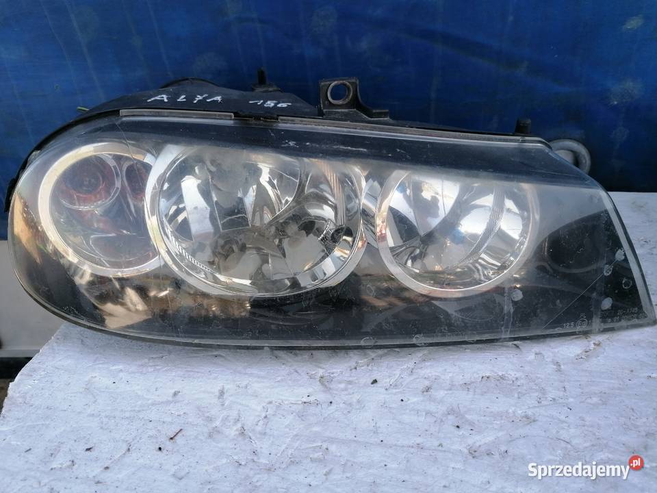 Lampy Przód Kpl Alfa Romeo 156 lubelskie Wisznice