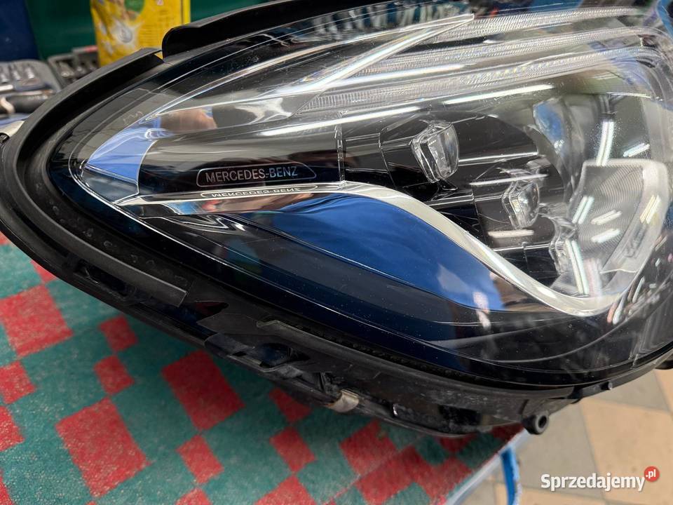 Mercedes SKLASA W222 Full Led REFLEKTOR Lampa Wołomin