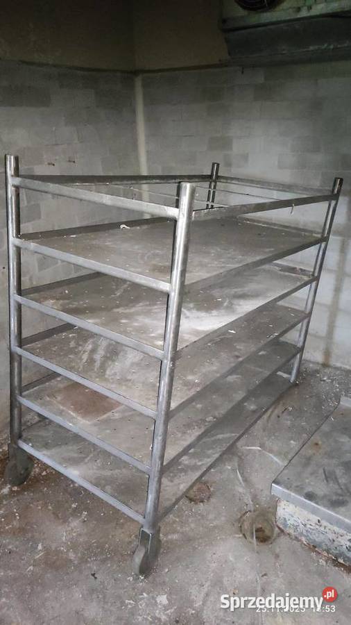 Regał ze stali kwasoodpornej Biznes i Przemysł Więcbork