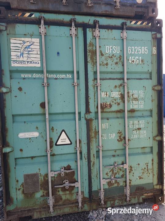 12m 40HC Kontener morski sprzedam