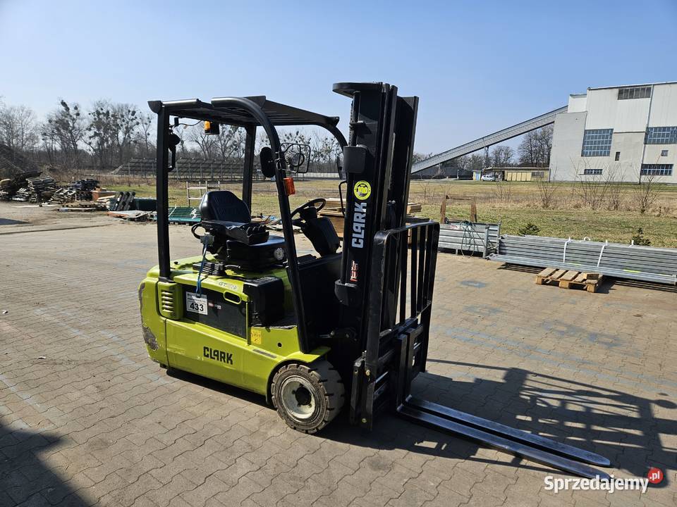 Elektryczny wózek czołowy Clark GTX20s dolnośląskie Jelcz-Laskowice
