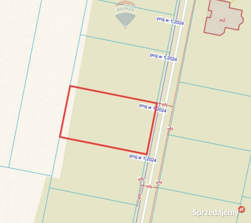 2z3 Działka budowlana 1434 m2 Kuklówka Radz polna Kuklówka Radziejowicka