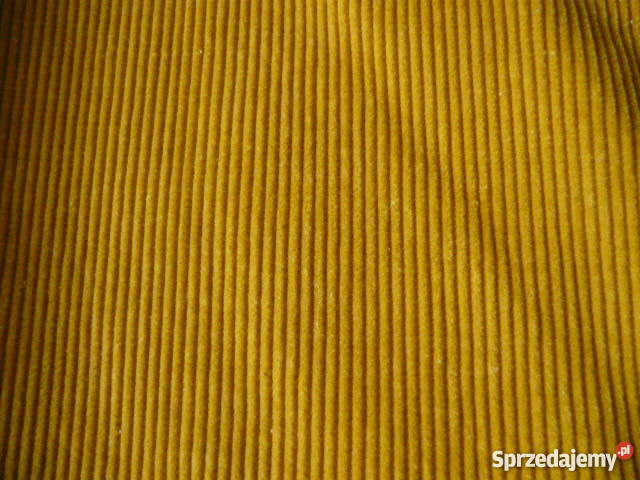 Spódnica sztruksowa żółty/złoty Myszków