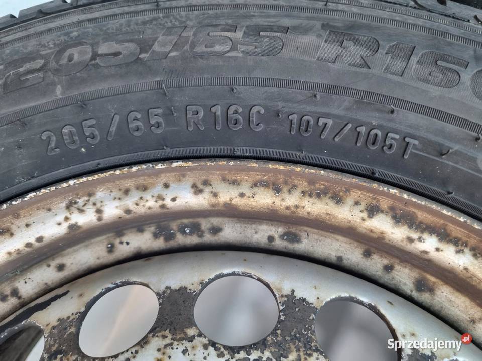 2x KOŁA LETNE VW Transporter T5 T6 Zapas felga Rudka