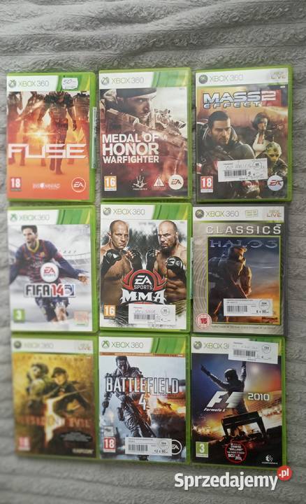 Xbox gry zestaw fajne Kraków