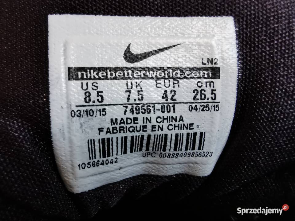 Nike Hyperdunk 2015 r42275St Nike Sportowe Zamość