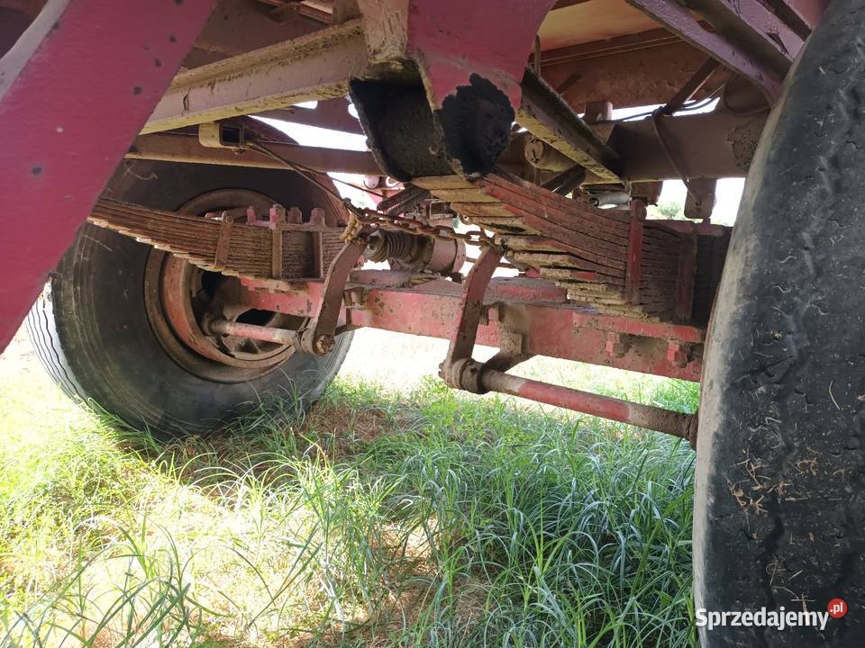 Przyczepa sztywna 16 ton Koła TIR 6m Solidna do Rolnictwo Starogard Gdański