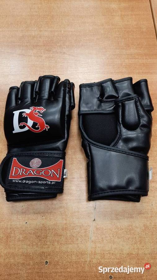 Rękawice kulturystyczne MMA rozmiar XL Dębica
