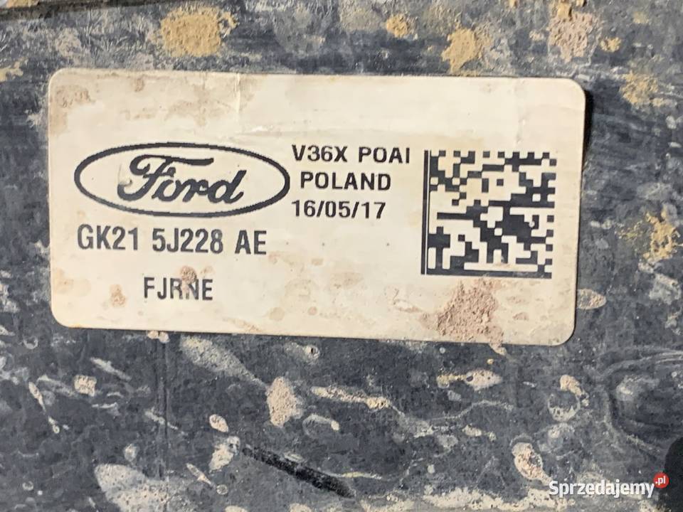 ZBIORNIK SCR FORD TRANSIT CUSTOM I GK215J228AE podkarpackie